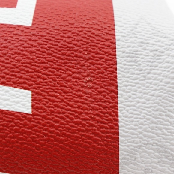 LOUIS VUITTON Flat vertical tote handbag M44627 x White Monogram canvas 2019 ... - Picture 9 of 10